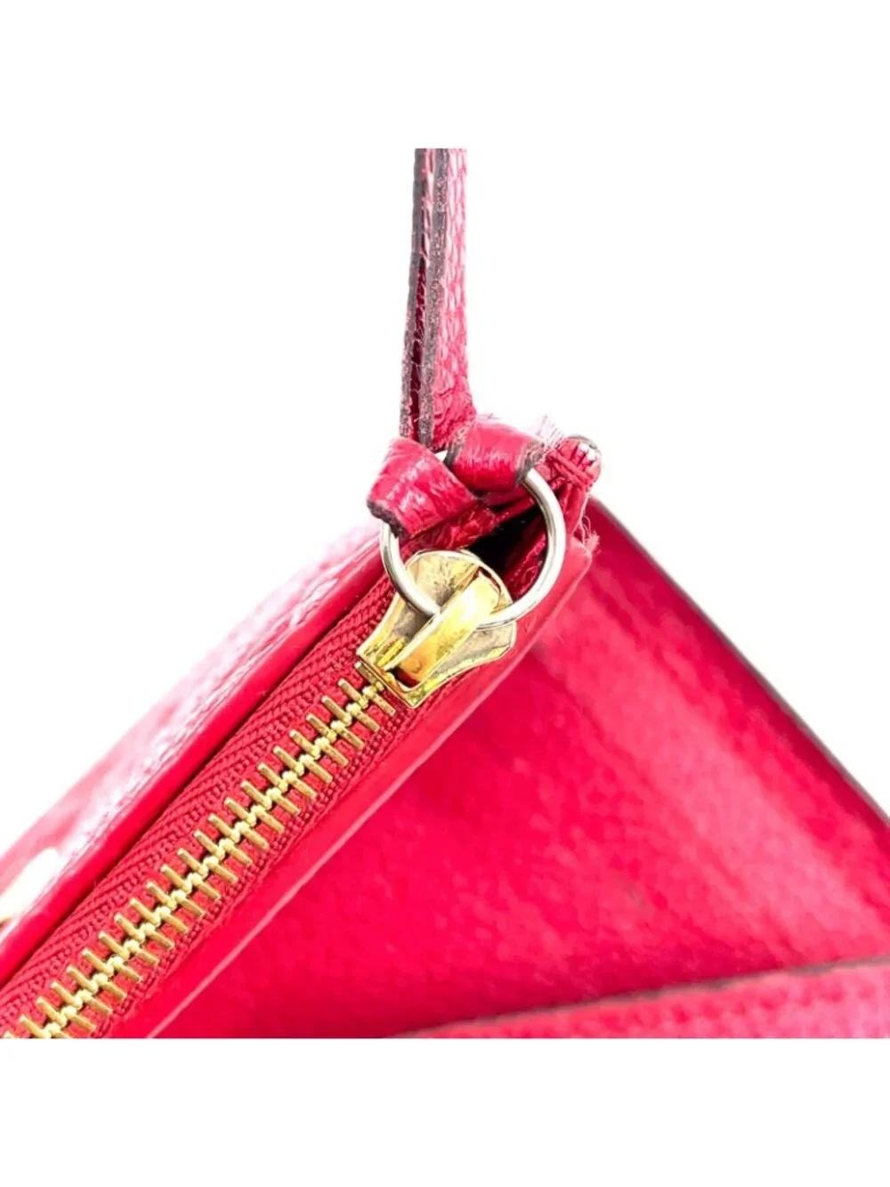 Louis Vuitton Portefeuille Victorine Monogram Empreinte Scarlet Red Trifold